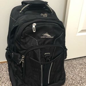 High Sierra Rolling Backpack